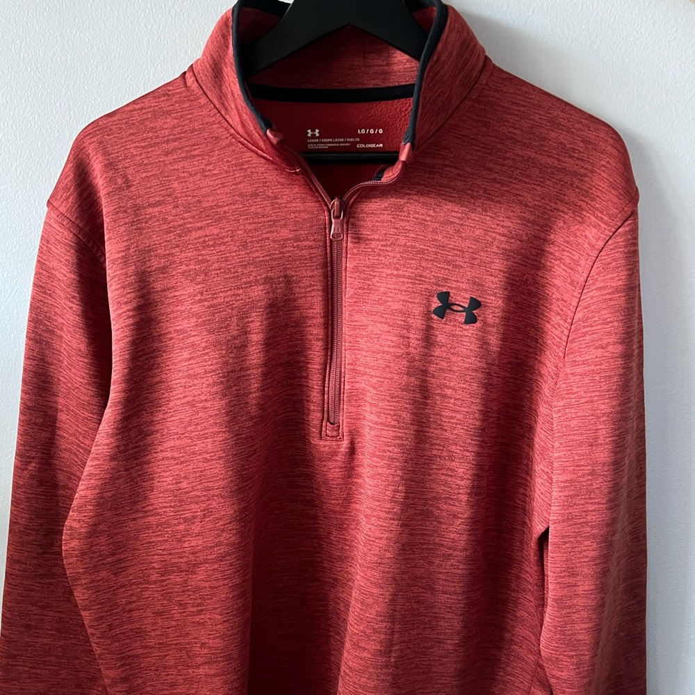 Orange Quarter-Zip
